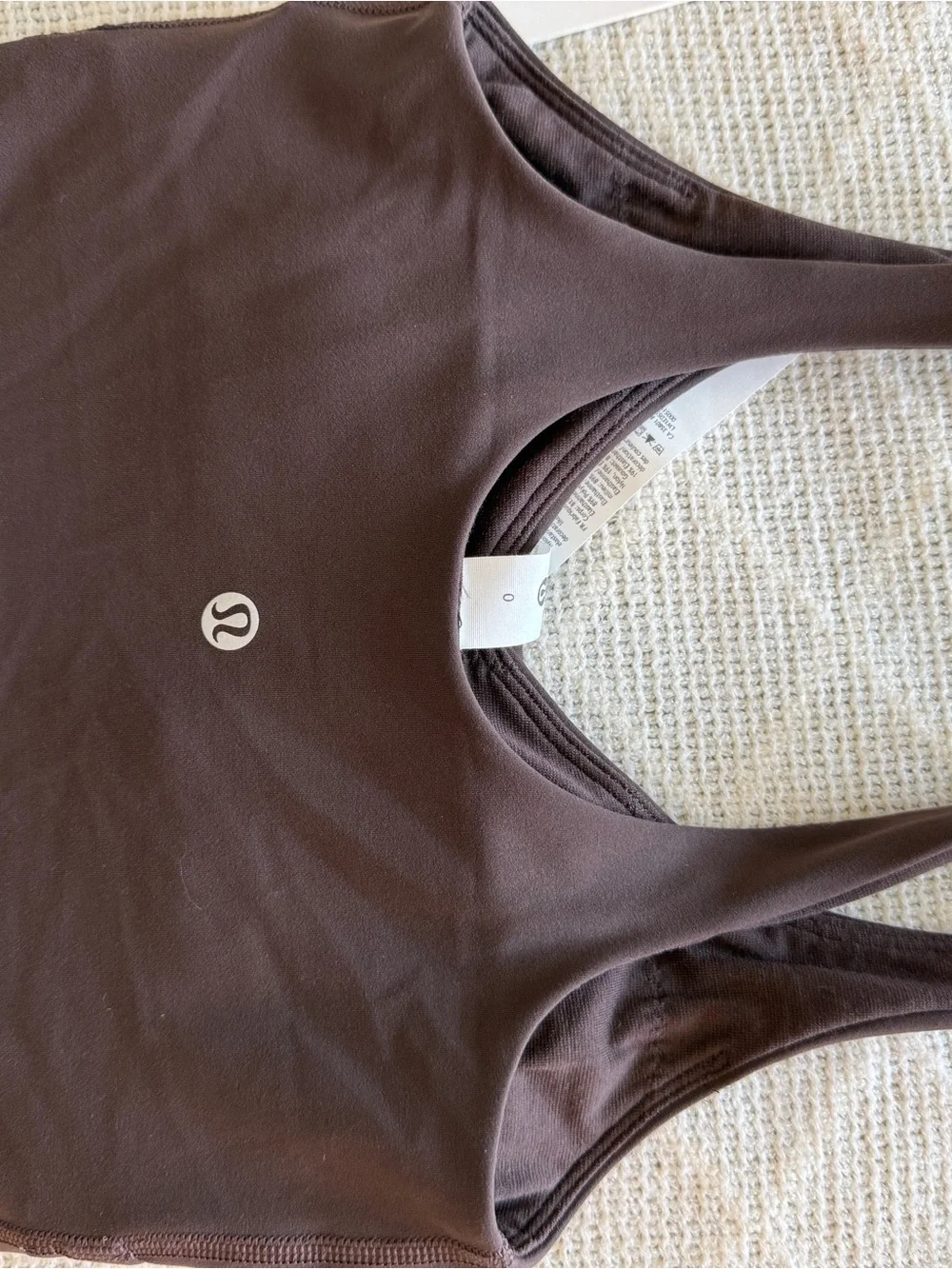 NWT lululemon Align Dress - Espresso Brown - Picture 6 of 7
